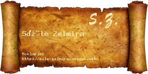 Süle Zelmira névjegykártya